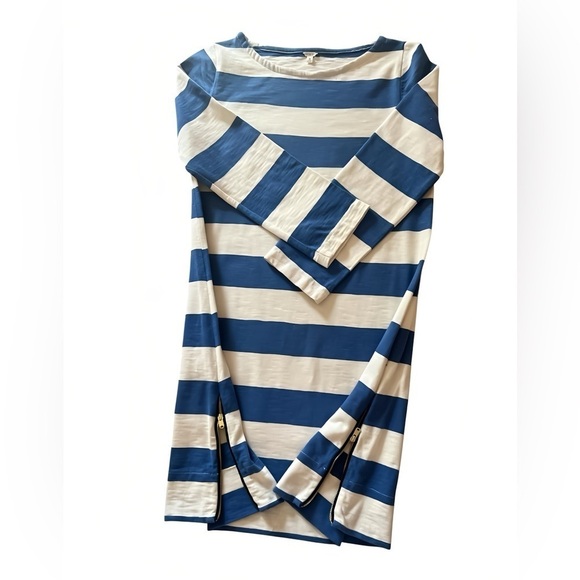 J. Crew Striped Shift Dress – Size S – 100% Cotton - Picture 4 of 10